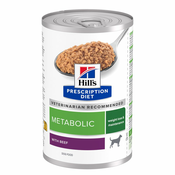 Hills Prescription Diet Metabolic z govedino - Varčno pakiranje: 24 x 370 g