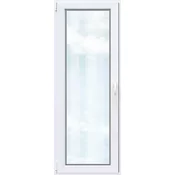 Balkonska vrata 2-slojno steklo Uw 1,5 bela Š: 80 cm x V: 210 cm levo