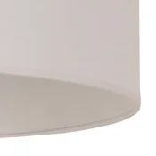 Duolla Lampion Ivory, krem, premer 60 cm, višina 35 cm, tekstil - krema - Tkanine/tekstil