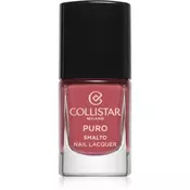 Collistar Puro Long-Lasting Nail Lacquer dolgoobstojen lak za nohte odtenek 102 Rosa Antico 10 ml