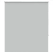 Vidaxl Rolo zatemnjena svetlo siva 125x150cm tkanina širina 121,6cm