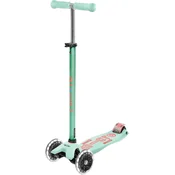 Djecji romobil Micro - Maxi Micro Deluxe LED, Mint