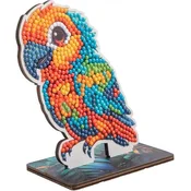 CRYSTAL ART Diamantna slika Jungle: Papiga