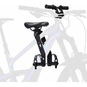 Shotgun 2.0 Child Bike Seat + Handlebars Combo Black