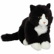 Plišane igračke Gipsy mačka Crna/Bijela