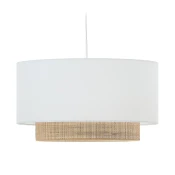 Belo tekstilno senčilo o 60 cm Erna – Kave Home