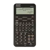 Naučni kalkulator, 420 funkcija, SHARP EL-W531TL, crni ELW531TLBLACK