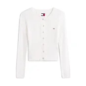 Tommy Jeans Pletena jopa mornarska/rdeča/bela