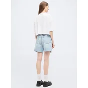 Calvin Klein Jeans Majica LV047F828G Bela Boxy Fit