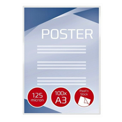 Žepki za plastificiranje a3 125mic 1/100 samolepilni gbc 3747236 GBC-POTROŠNI