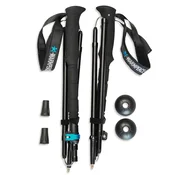 Warmpeace Ridgewalk palice, 100 - 135 cm, čierna/modrá ()