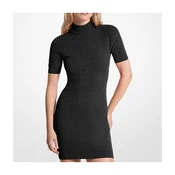 MICHAEL Michael Kors EMBOSSED MK MOCK NK DRS Črna