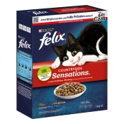 Felix Countryside Sensations z govedino - Varčno pakiranje 4 x 1 kg