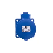 PCE Vtičnica 32A 3P 230V /70x70/ modra IP44 323-6