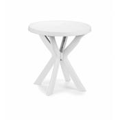 Baštenski sto Don fi 70x72cm beli pvc