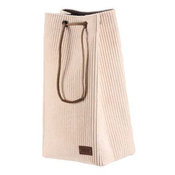 Autronic Koš za perilo Laundry basket - corduroy, drawstring, cream color (DT3015 CRM)