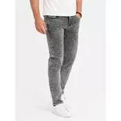 Ombre Mens denim pants STRAIGHT LEG - black
