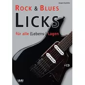 Rock & Blues Licks für alle (Lebens-) Lagen, für Gitarre, m. Audio-CD