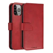 slomart Ohišje Magnet Case z zavihkom za Samsung Galaxy S25+ - rdeče