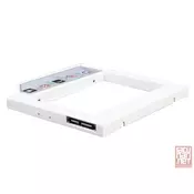 SilverStone Treasure TS08, Interchangeable 9,5mm notebook optical drive slot to 2.5 SATA SSD or HDD