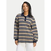 adidas Jopa Stripe Knitted Polo Top LG3946 Bež Regular Fit