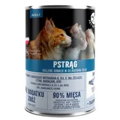 slomart PET REPUBLIC Adult Postrv - mokra hrana za mačke - 400g