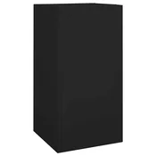 Vidaxl vidaXL Omarica za sedenje črna 53x53x105 cm jeklo