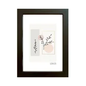 shumee Osnovni MDF okvir za fotografije 13x18 cm črne barve 1 kos.