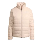 ADIDAS TERREX Zunanja jakna Essentials greige/bela