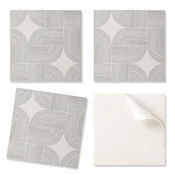 shumee Vinilne stenske ploščice za pisarno z geometrijskimi linijami v aranžmaju 9x30x30 cm