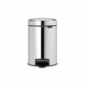 Brabantia koš za smeti, 3L srebrna/siva