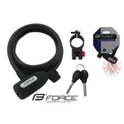 Force brava f lux spiralna 150cm/10mm, crna ( 49132 )
