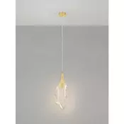 BELLINA LED VISLICA ZLATNA/STAKLO 3W IP20 3000K NL9187010