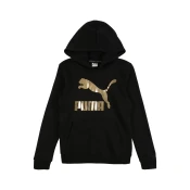 PUMA Duks za devojcice Classics Logo Hoodie G, 530209-01, Crni