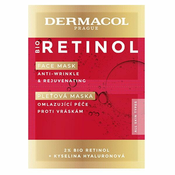 Dermacol Bio Retinol kremasta maska protiv bora 16 ml