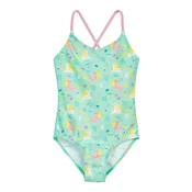 PLAYSHOES Jednodijelni kupaci kostim Einhorn žuta / menta / roza / bijela