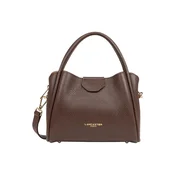LANCASTER Paris Ročna torbica Lancaster Sac a main Aimantée S Ida Double Marron - In - Or Ple rjava