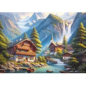 Art puzzle - Puzzle Wodden Valley - 260 kosov