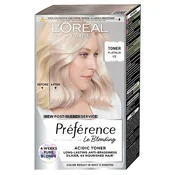 Loreal Preference Acidni toner nakon posvetljivanja, 01 ledeno platinasta