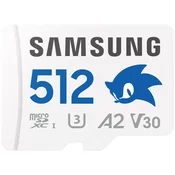 Memorijska kartica Samsung micro SDXC kartica 512GB PRO Plus Sonic the Hedgehog™ + SD adapter