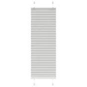 vidaXL vidaXL Plisirana žaluzija svetlo siva 45x100 cm Širina tkanine 44,4 cm, (22058660)