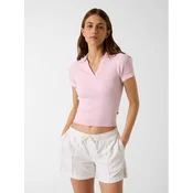 Guess Jeans Polo majica W6GRZ1 Z3P32 Roza