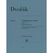 DVORAK:VIOLIN CONCERTO A-MOLL OP.53 VIOLIN AND PIANO