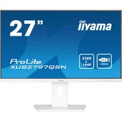 iiyama ProLite XUB2797QSN-W1 računalniški monitor 68,6 cm (27) 1920 x 1080 slikovnih pik Full HD LED Bela
