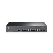 TP-Link JetStream TL-SG3210XHP-M2: 8-Port 2.5G PoE+ i 2-Port 10G SFP+ L2+ upravljani switch