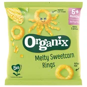 Organix organski prsten flips kukuruz 20g