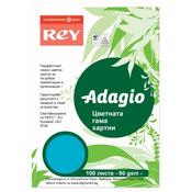 Kopirni papir u boji Rey Adagio - Deep Blue, A4, 80 g, 100 listova
