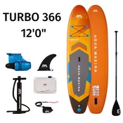 AQUA MARINA SUP na napuhavanje Turbo 366 (12’0, do 170kg, s PFS motorom)