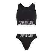 Calvin Klein Swimwear Bikini  siva / črna