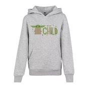 Kids The Mandalorian The Child Hoody heather gray